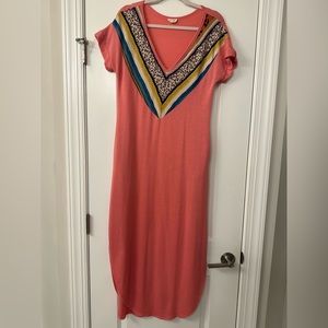 Lovely Melody Pink Maxi Dress, Size Small